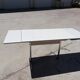Set table and kitchen chairs in formica and skai