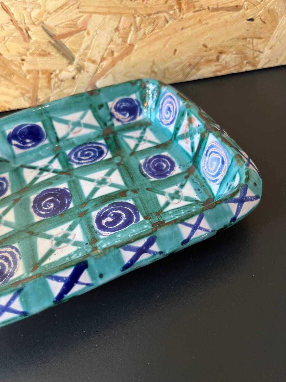 Robert Picault Vallauris ceramic empty pocket tray