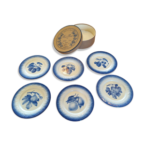 coffret de 6 assiettes