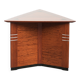 Table d'appoint, café Art Déco de forme triangulaire