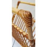 Rattan magazine holder