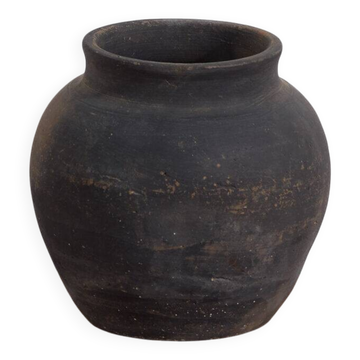 Petit vase ancien en céramique (c.1900) #13