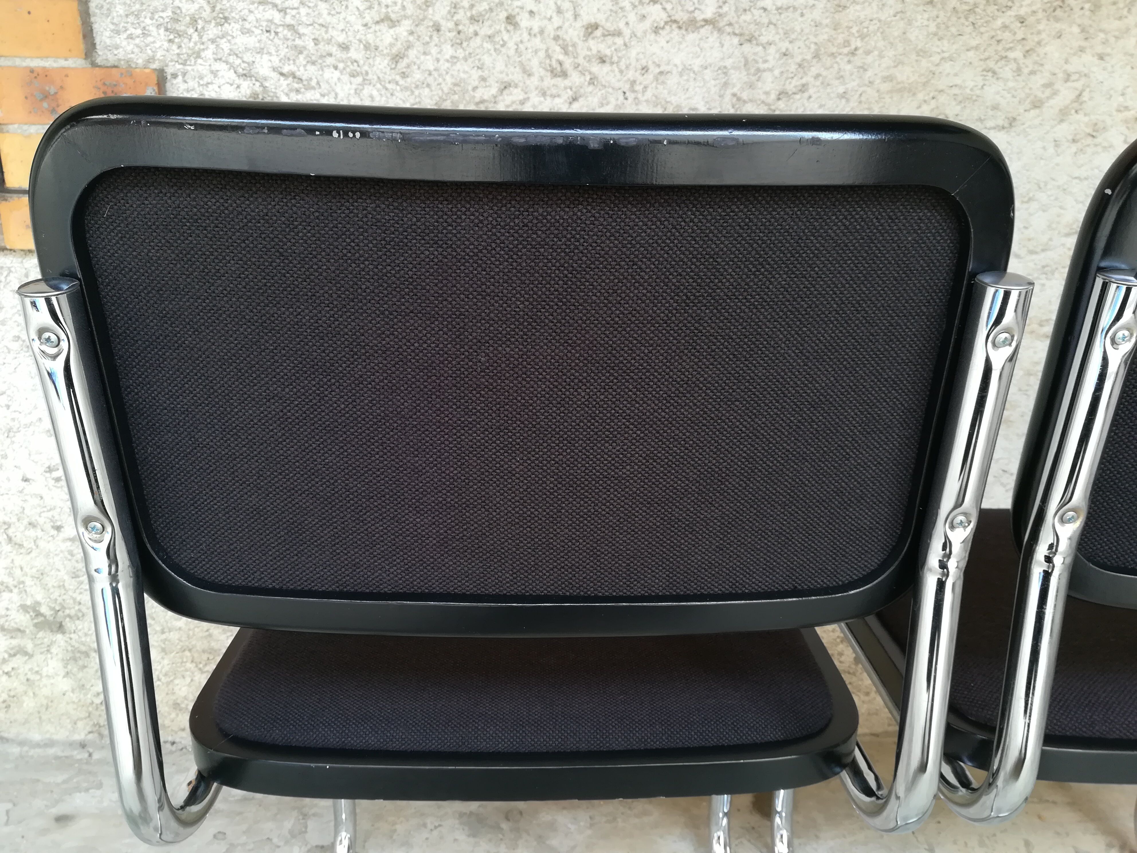 Cesca b32 chairs by Marcel Breuer