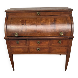 Louis XVI Period Walnut Cylinder Desk