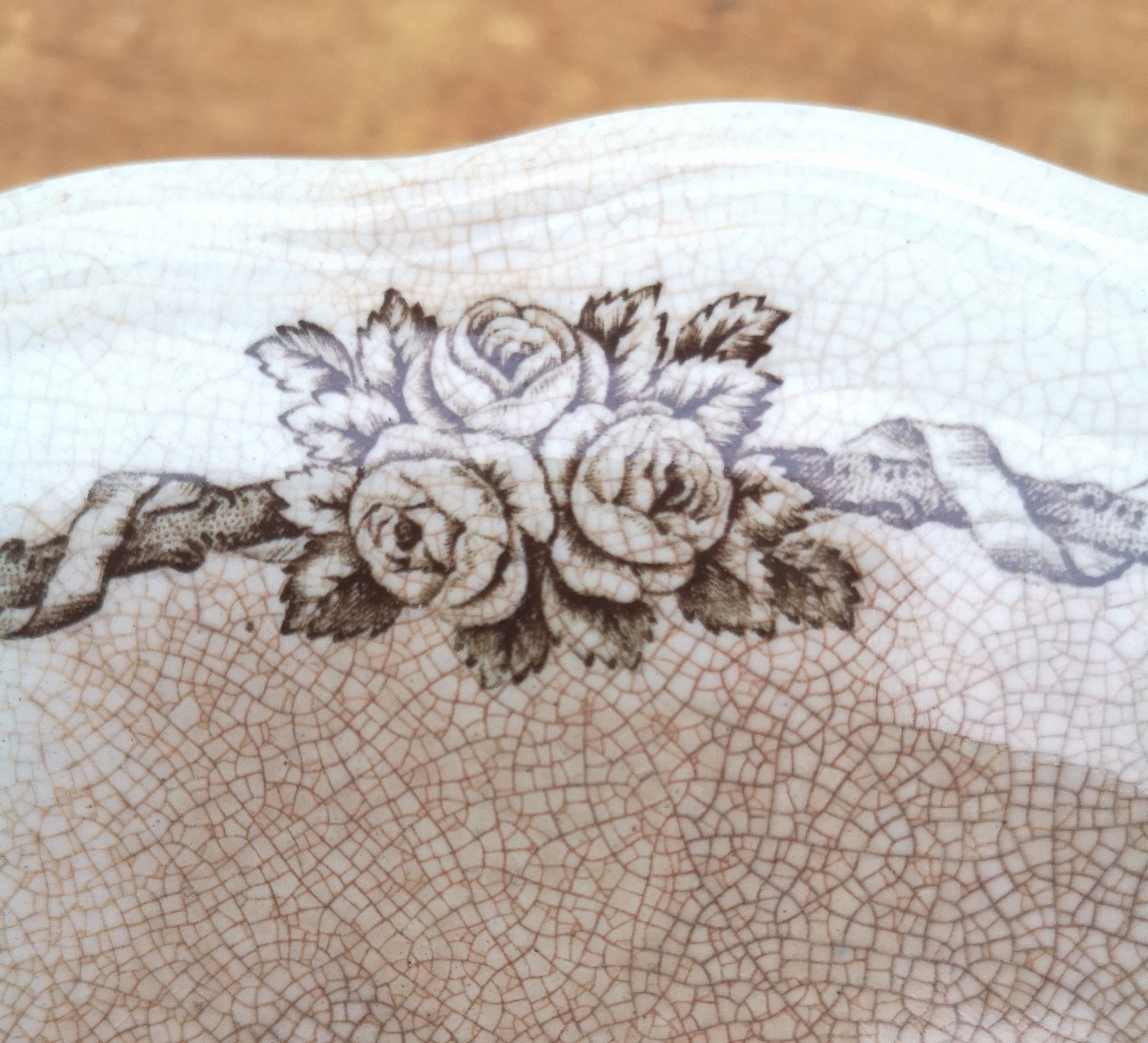 BWM & Co English compote bowl (Brown Westhead Moore)