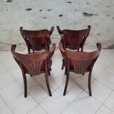 4 fauteuils bistrot bridge