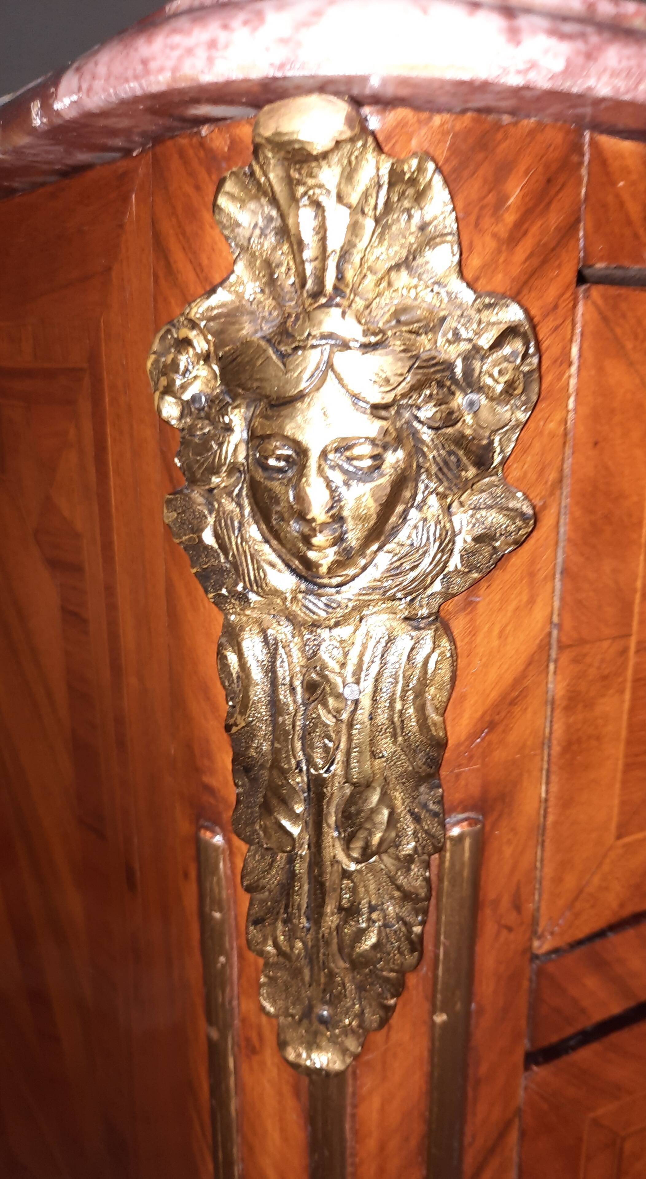 Louis XIV style chest of drawers