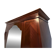 Mahogany inlaid wardrobe with a mirror