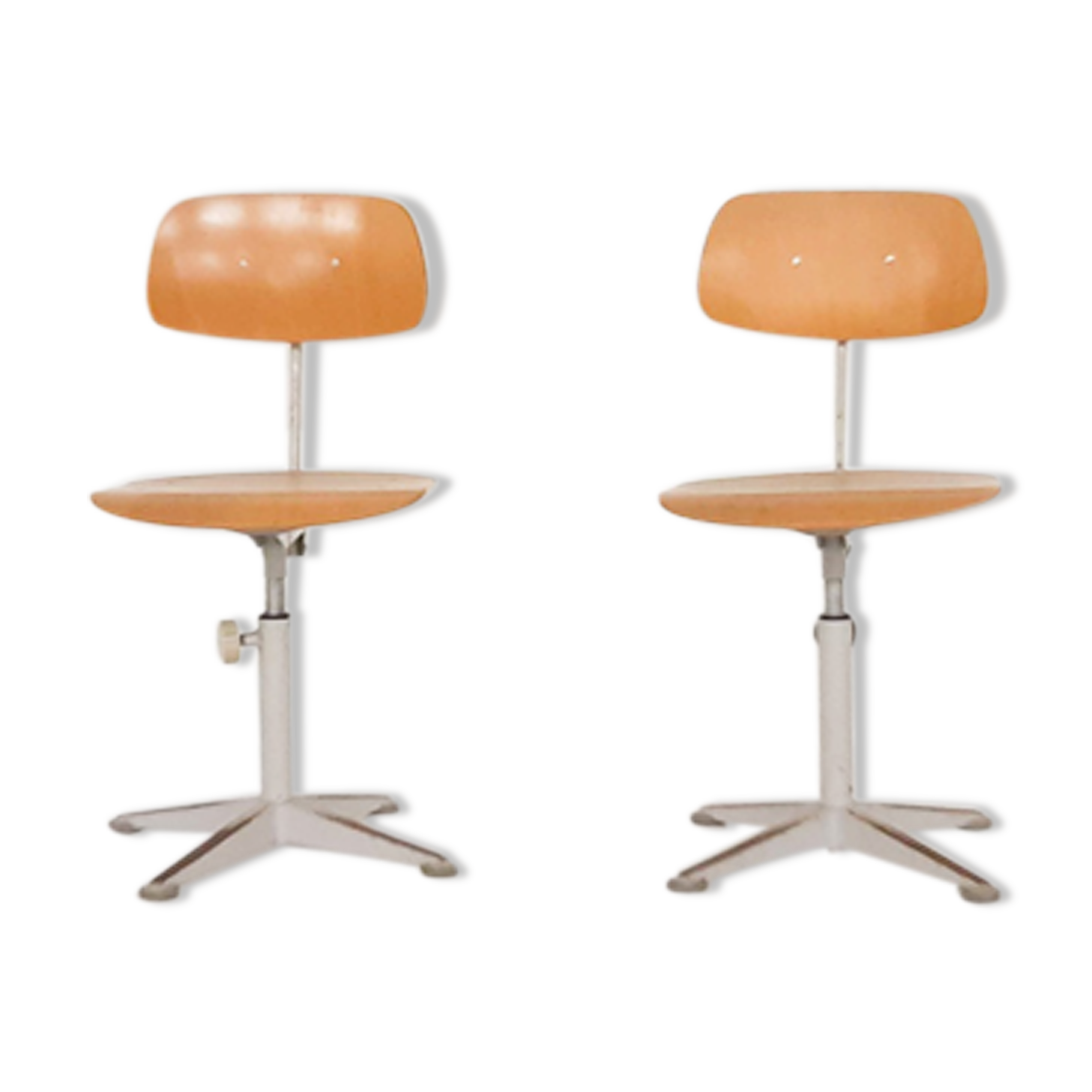 Friso Kramer for Ahrend de Cirkel drafting stools, The Netherlands 1950's