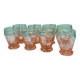 Art Deco Pink Glasses