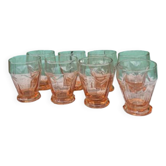 Art Deco Pink Glasses