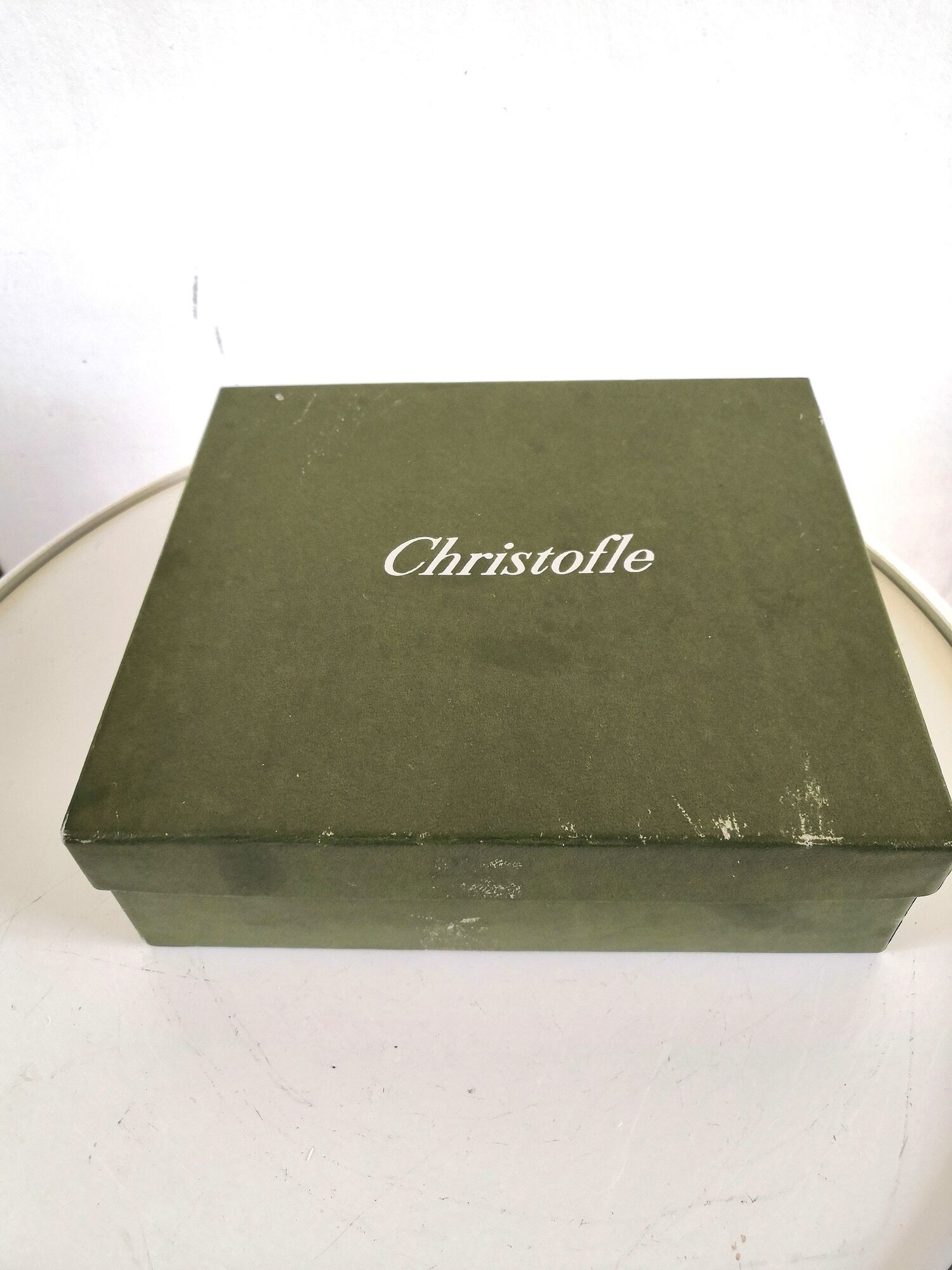 Martin Szekely soliflore candle holder for Christofle in his original box