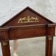 Empire mirror in mahogany and gilded bronze - Detached columns