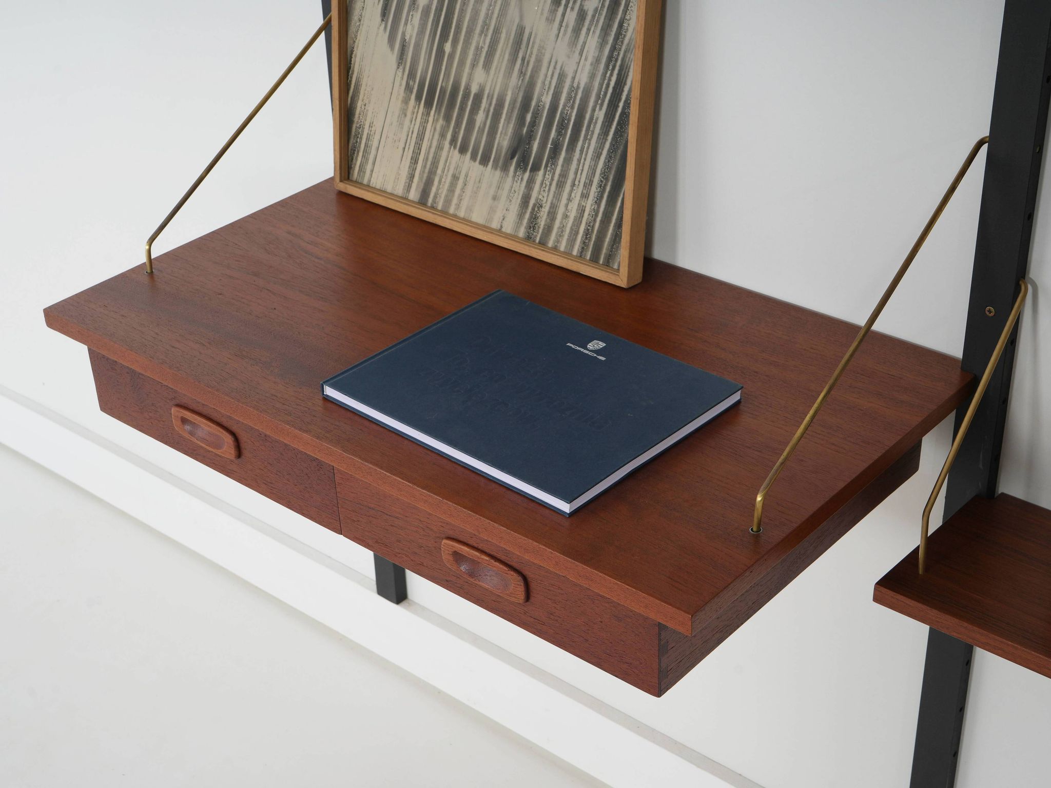 PS System Modular Shelving – Teak Veneer, Danish Design, 1970s