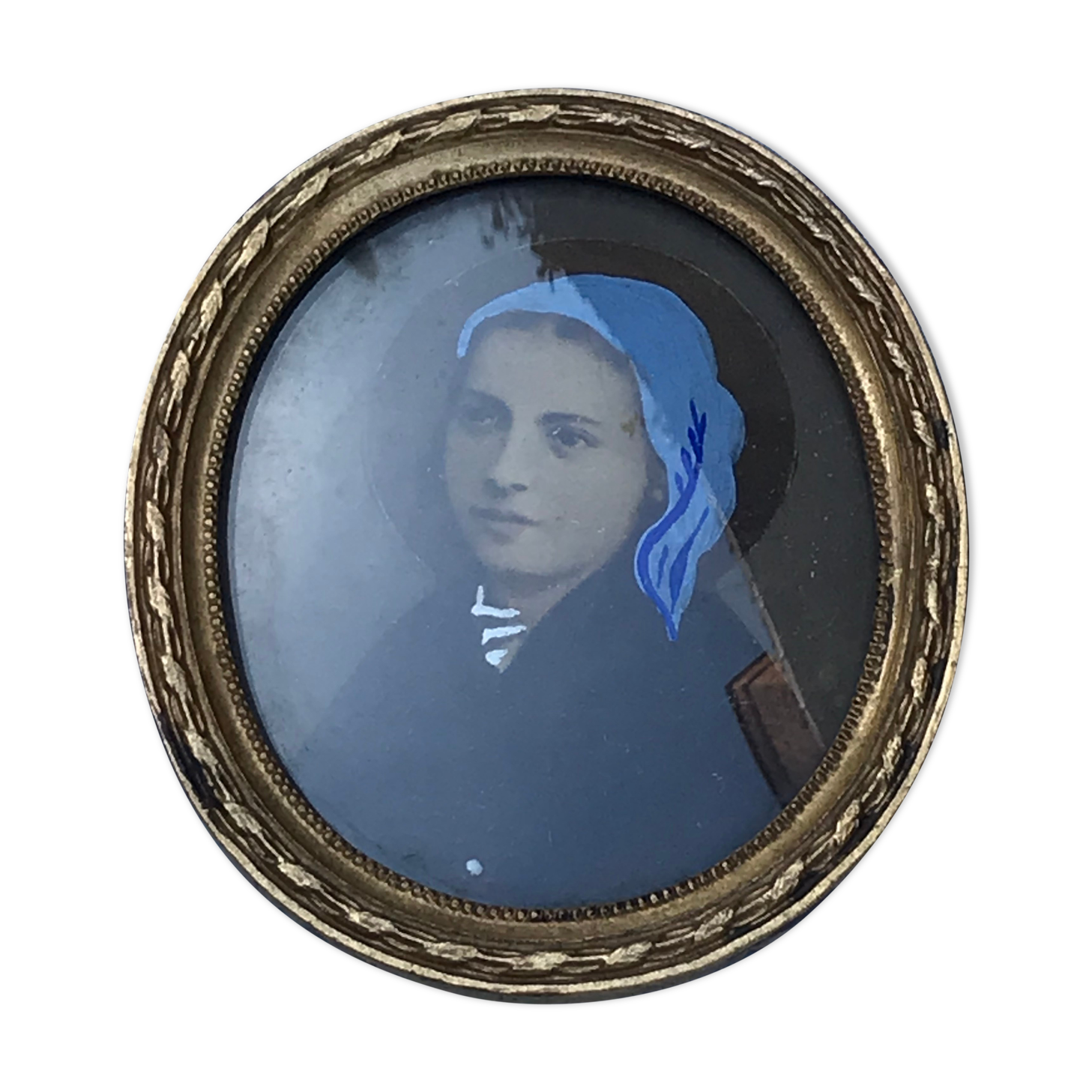 Miniature portrait of woman