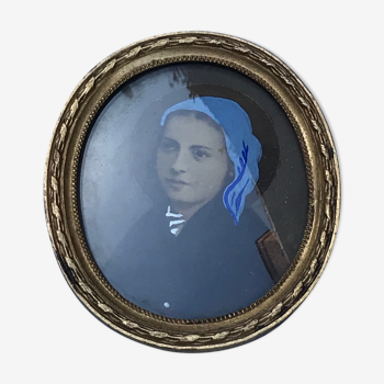 Miniature portrait de femme