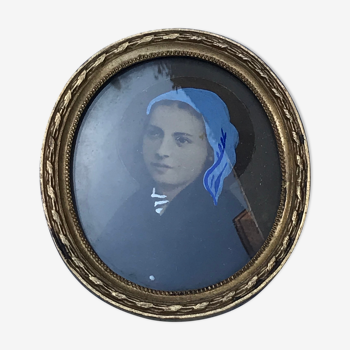 Miniature portrait of woman