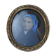 Miniature portrait de femme