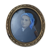 Miniature portrait of woman
