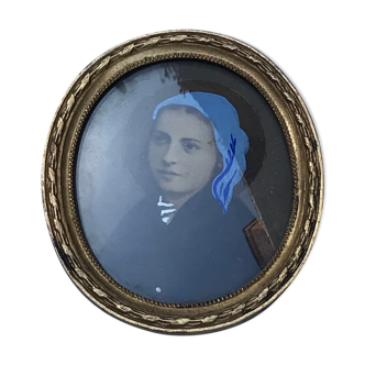 Miniature portrait of woman