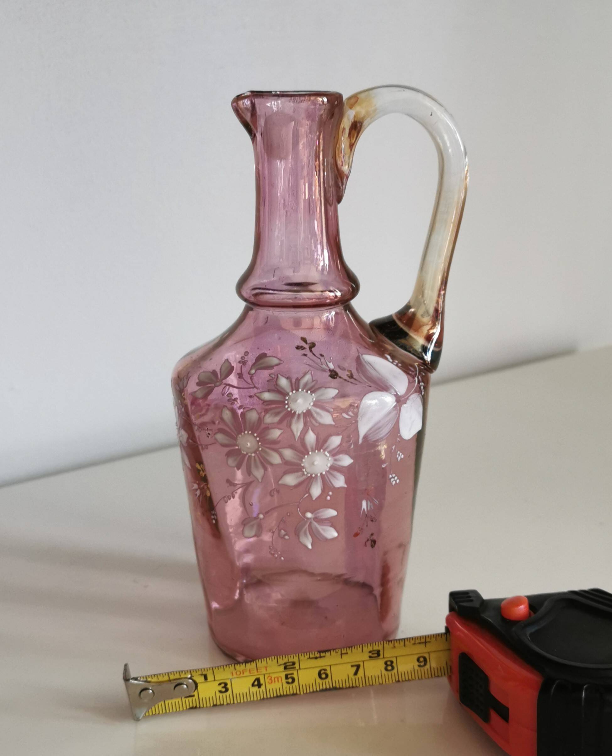 Licorera / jarra francesa y vasos – art noveau