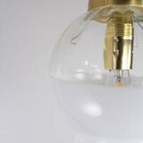 BELA Pendant Lamp * MCM Hanging Light * Rewired Mini * Vintage Ceiling Small Fixture * Yugoslavia *