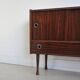 Buffet audio vintage en palissandre