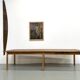 XXL table with 6 legs made of solid pine and rubberwood.