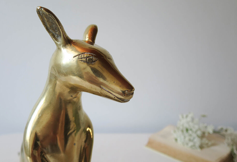 Brass kangaroo