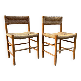 2 Dordogne Chairs produced by Sentou 🇫🇷 - 1950s