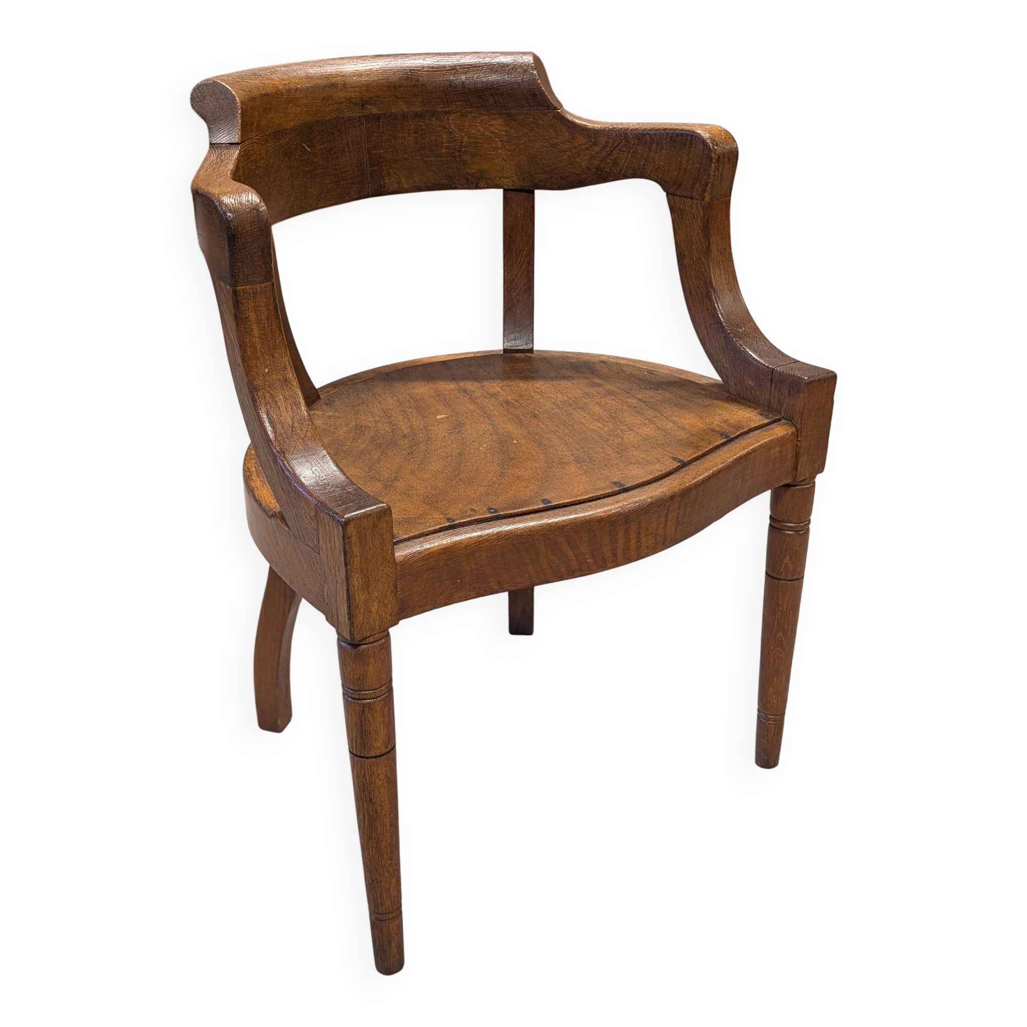 Oak office chair