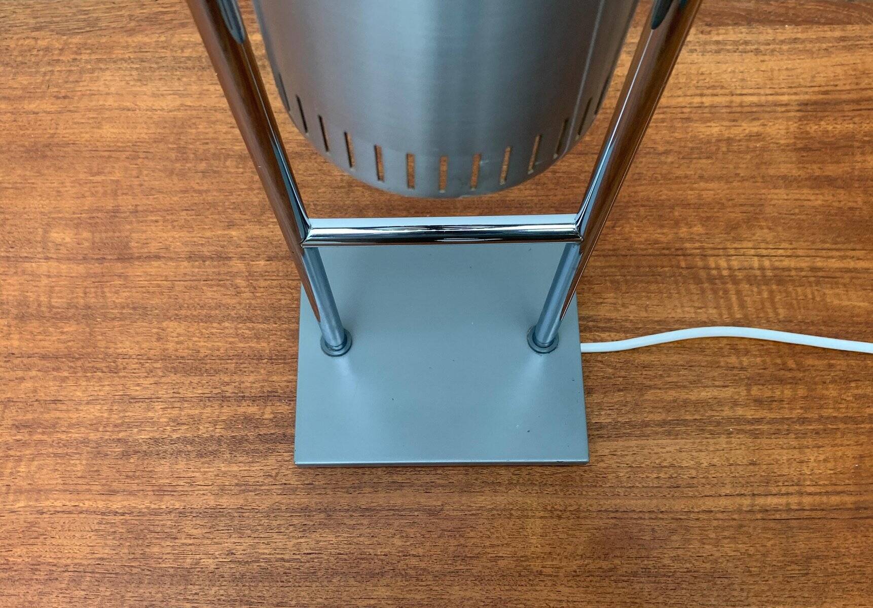 Danish mid-century Trombone table lamp by Jo Hammerborg for Fog & Mørup.