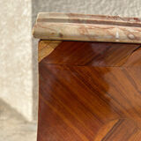 Rosewood chest of drawers