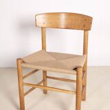 6x Børge Mogensen J39 in Oak, 1980s FDB Møbler, Denmark