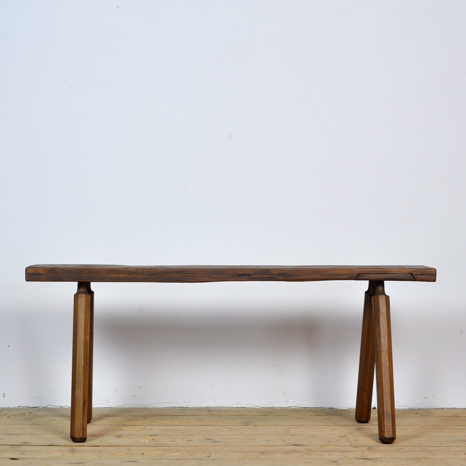 Vintage pine bench