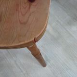 Series of 4 Savoyard pine chairs