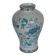 Vase Haviland Limoges – décor Nankin turquoise et or – 17 cm