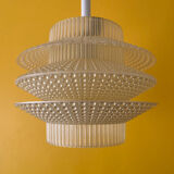 Vintage plastic lamp, space age, op art, 1960s / 1970s