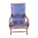Leather seated chair