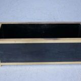 Design planter 1970 brass & bronze