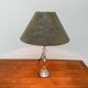 Mid-century German Tiffany glass table lamp by Ingo Maurer, 1960s.