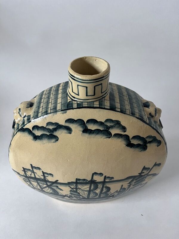 Vase gourde style chinois XXe