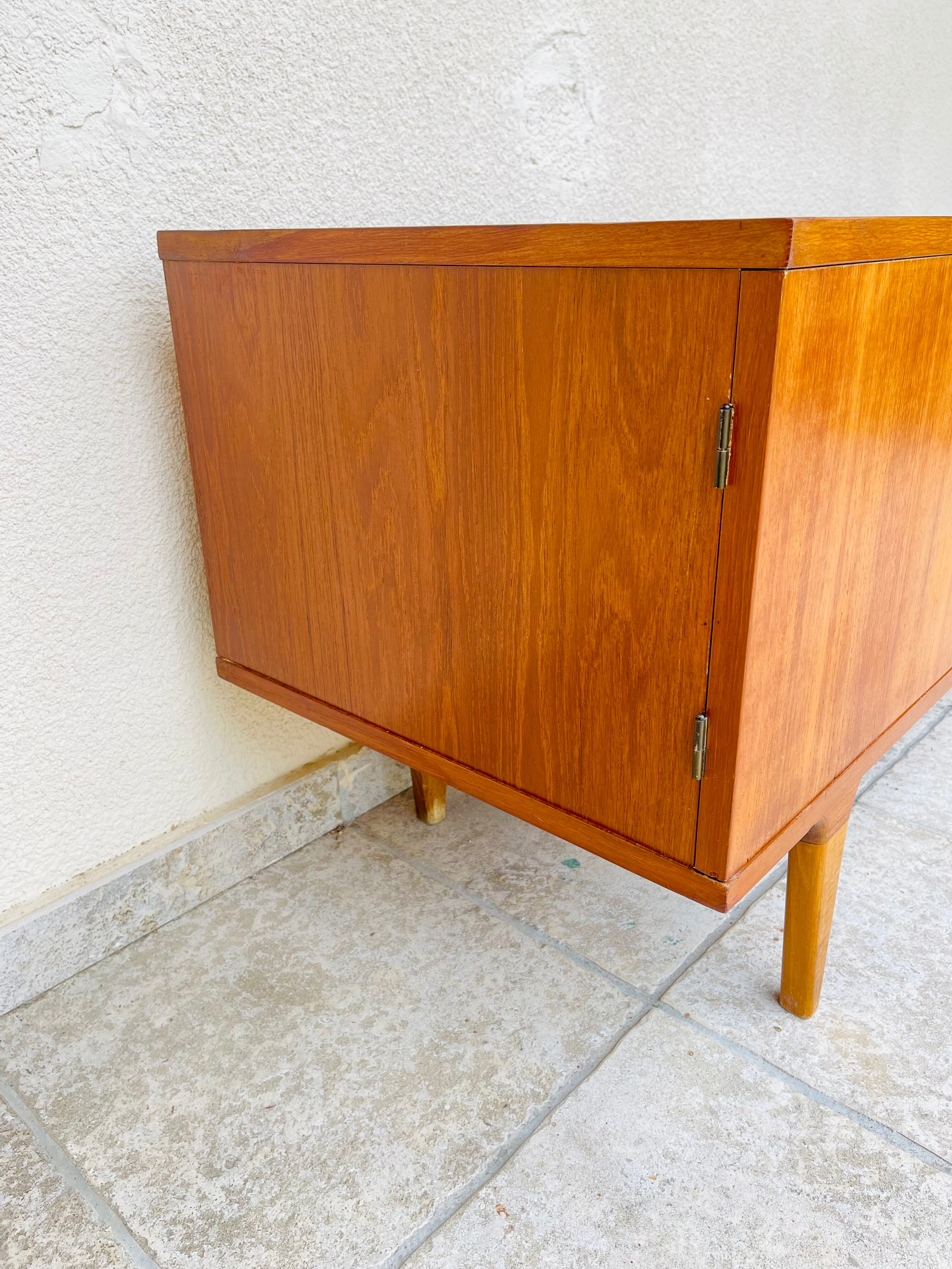 Scandinavian teak row