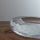 Vintage glass ashtray sculpted by Vicke Lindstrand for Kosta Boda.