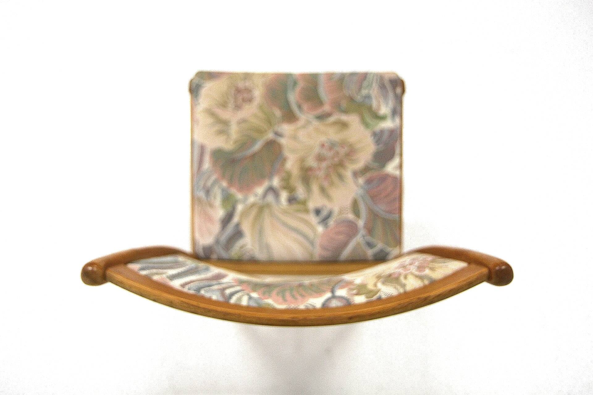 4 Scandinavian oak chairs, Sweden, 1960