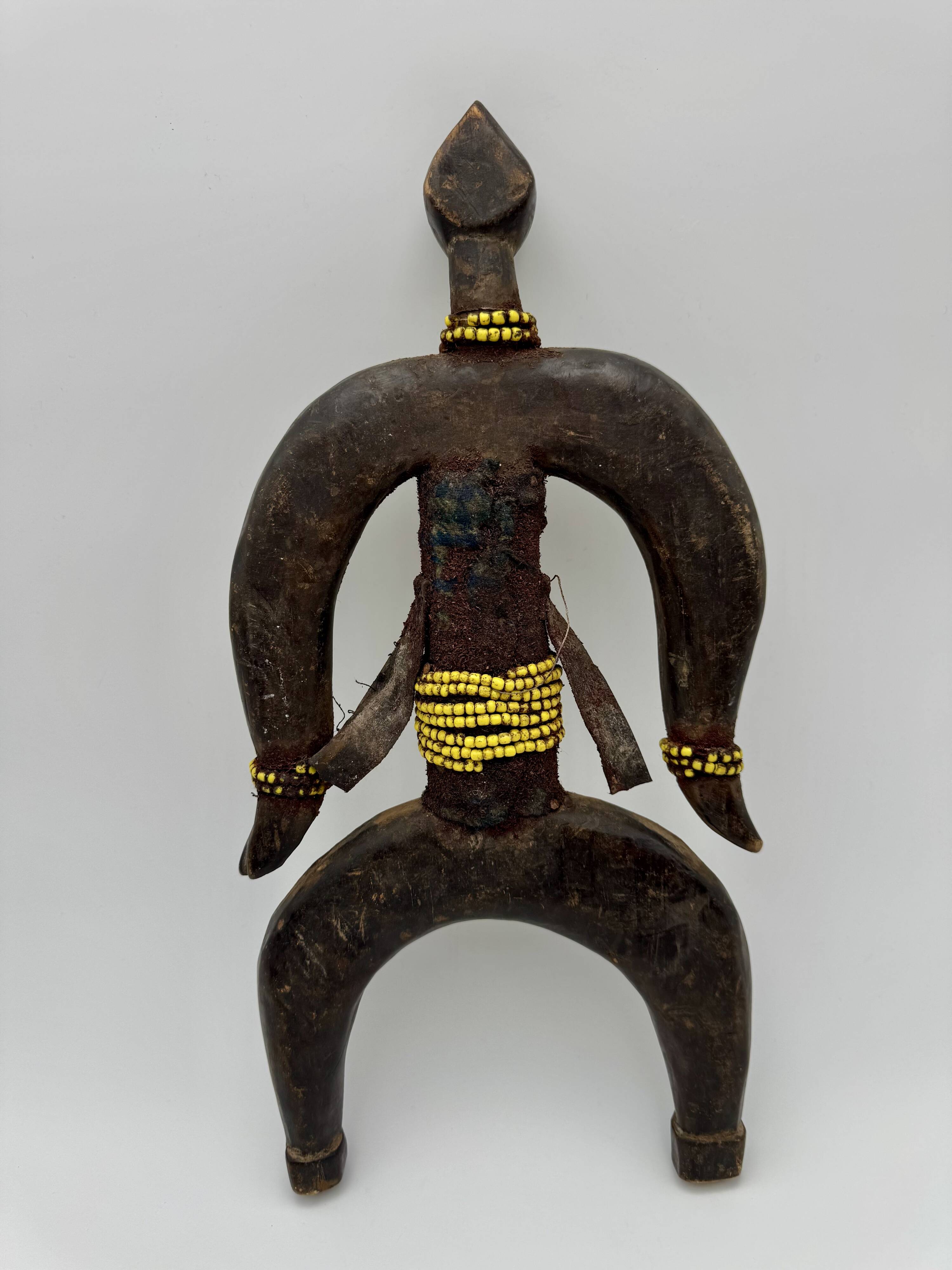 Poupée Namji ancienne – Art tribal africain – Statuette rituelle, Cameroun