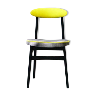 Chaise vintage "pied de poule"