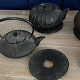 Set of 4 Japanese teapots