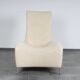 White DS264 model long chair by Matthias Hoffmann for de Sede 1980s