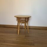 Rattan coffee table
